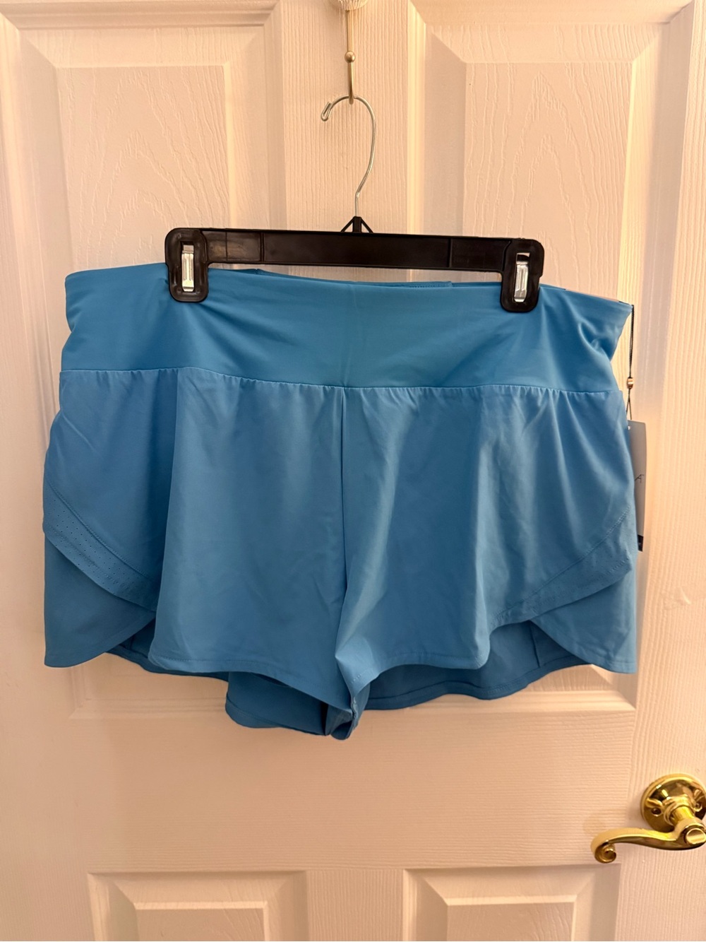 CALIA by Carrie Underwood Sky Blue Athletic Layered Shorts